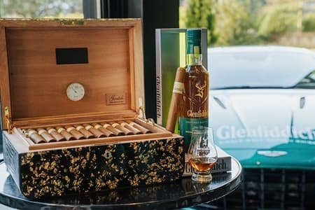 Glenfiddich Whiskey and Cigars Team Up With Aston Martin