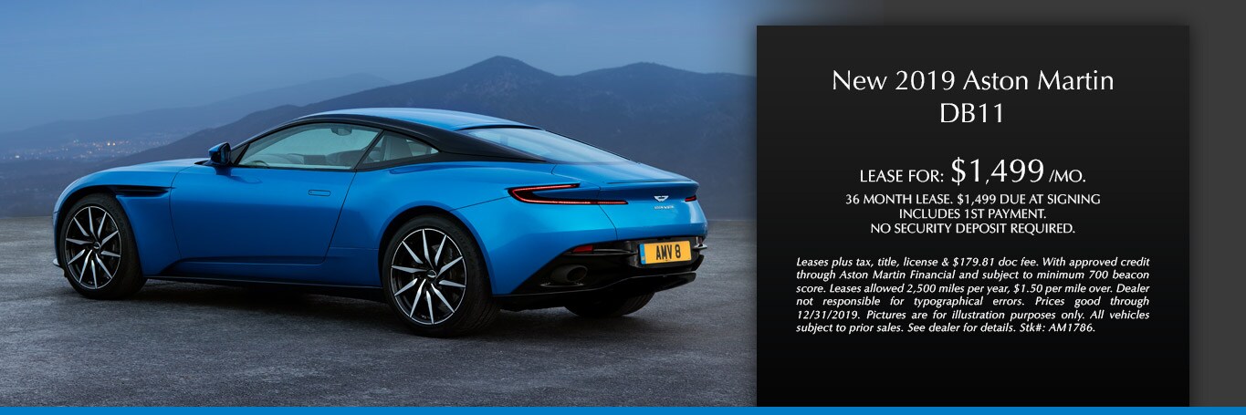 Napleton Aston Martin Lease Chicago, Aston Martin Lease deals