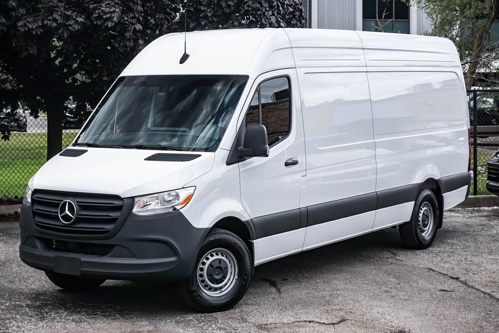 Used 2024 Mercedes-Benz Sprinter Cargo Van Base with VIN W1Y4KCHY5RT178680 for sale in Downers Grove, IL