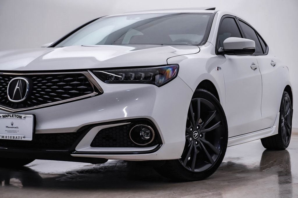 Used 2019 Acura TLX Technology & A-SPEC Packages with VIN 19UUB3F66KA002374 for sale in Downers Grove, IL