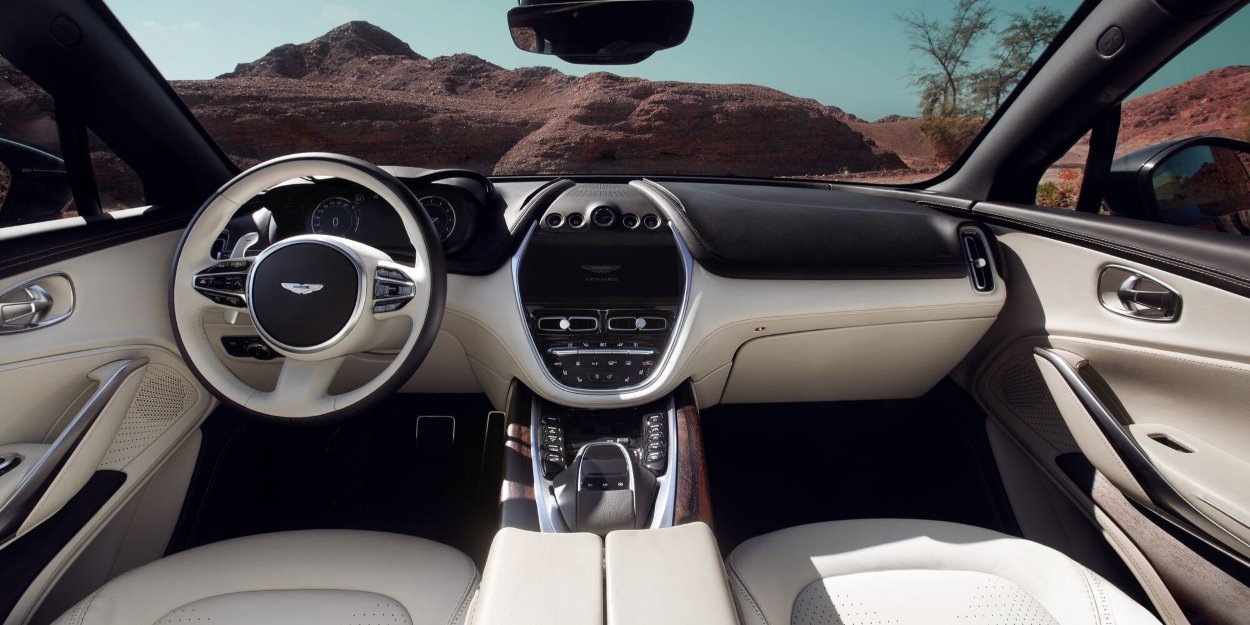 All New Aston Martin DBX interior
