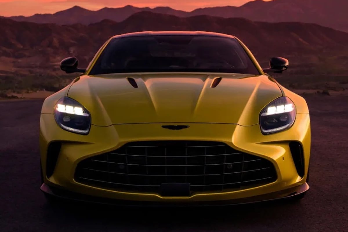 New Aston Martin Vantage front view
