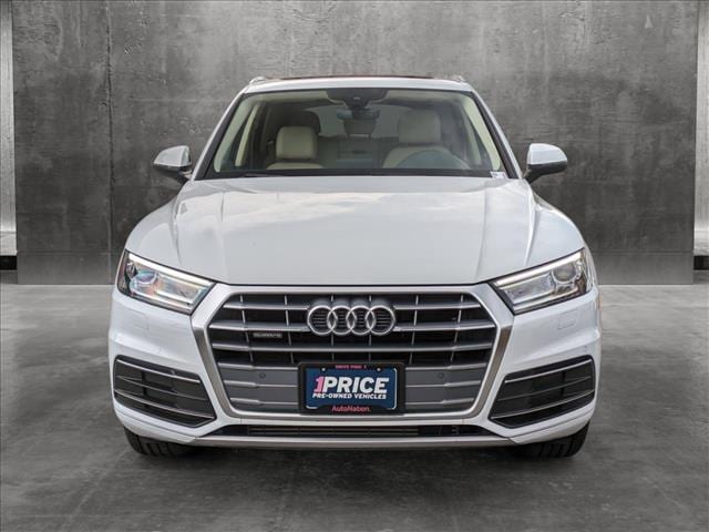 Used 2020 Audi Q5 Premium with VIN WA1ANAFY7L2003554 for sale in Summit, NJ