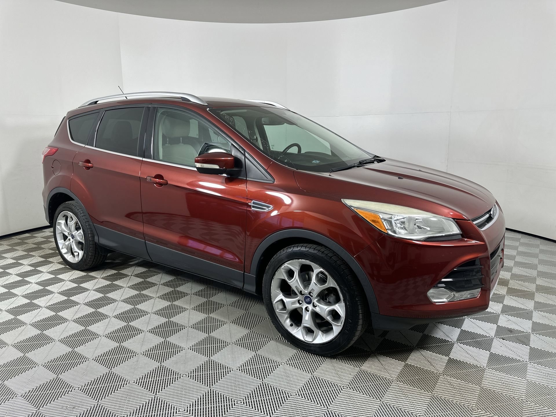 Used 2014 Ford Escape Titanium with VIN 1FMCU9J91EUA67981 for sale in Parkersburg, WV