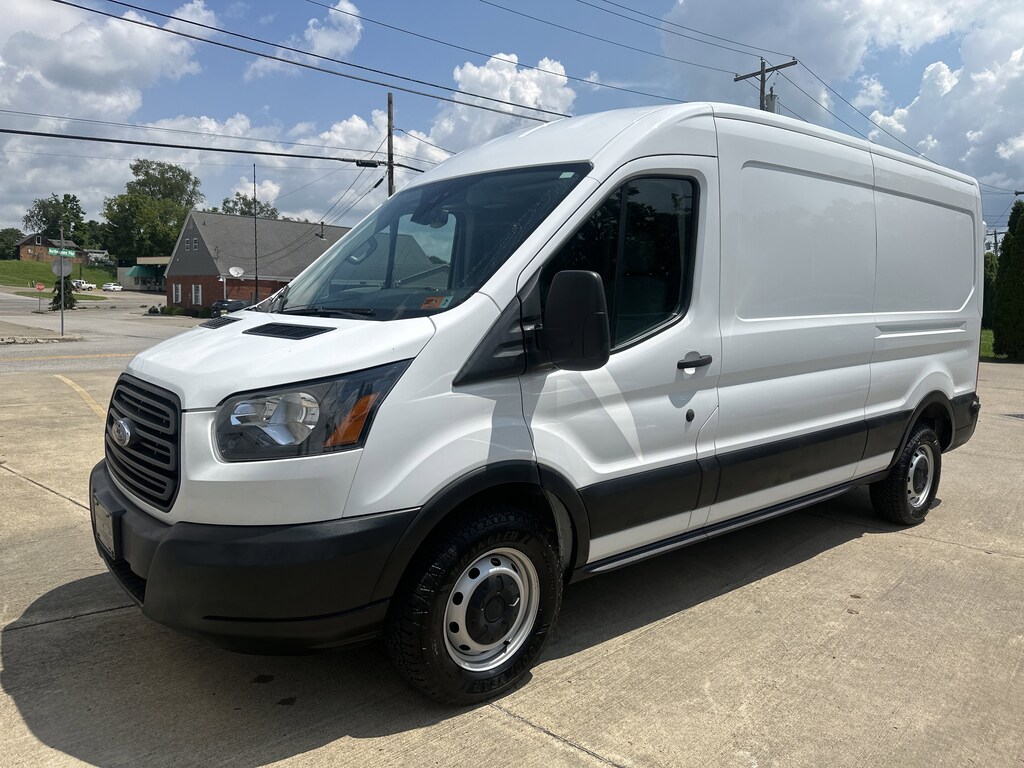 Used 2019 Ford Transit-250 Base w/Sliding Pass-Side Cargo Door Van Medium Roof Cargo Van