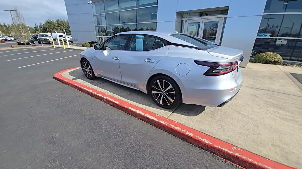 Used 2021 Nissan Maxima SV with VIN 1N4AA6CV0MC509253 for sale in Warrenton, OR
