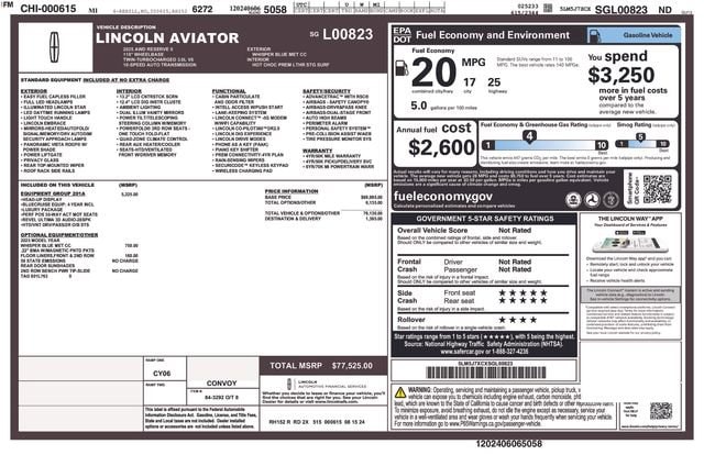 2025 Lincoln Aviator Reserve AWD's photo