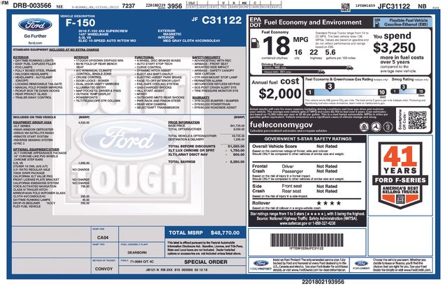 2018 Ford F-150 XLT 4x4 SuperCrew 5-1/2 Box's photo