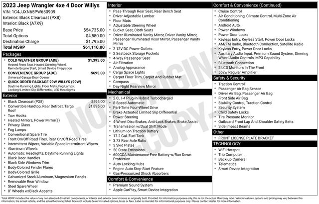 2023 Jeep Wrangler 4xe Willys 4XE's photo