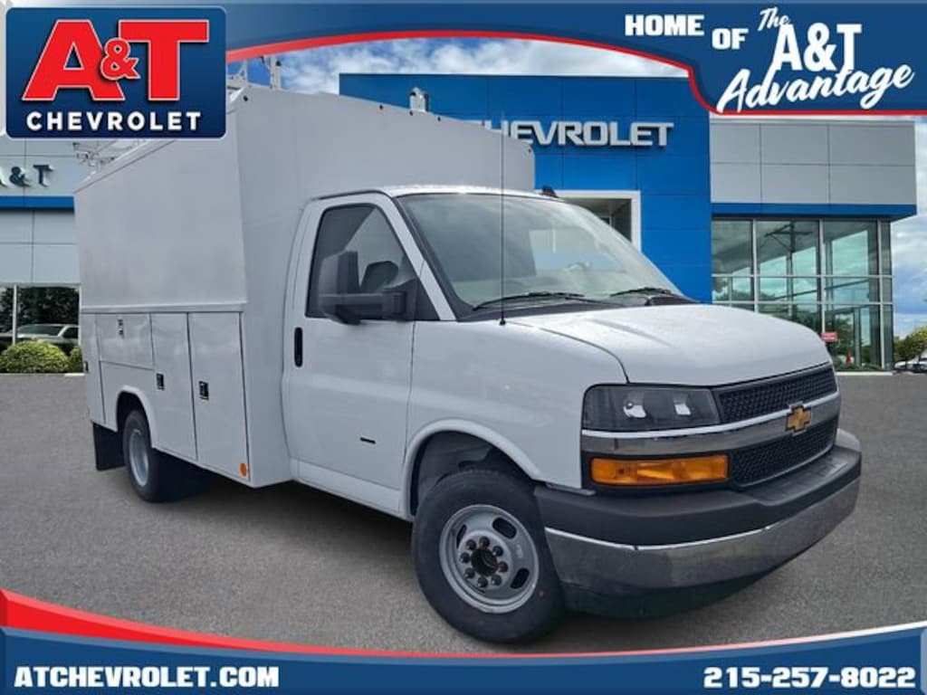 New 2026 Chevrolet Express Cutaway 3500 1WT Cutaway Van