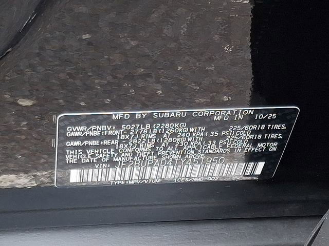 2026 Subaru Outback Premium - Photo 25