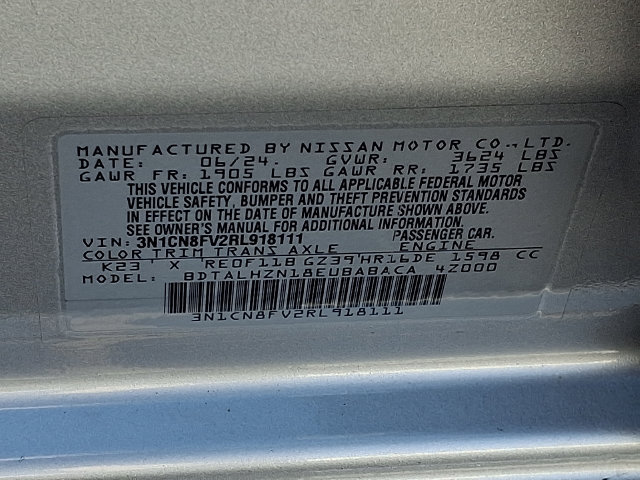 2024 Nissan Versa Sedan SR - Photo 26