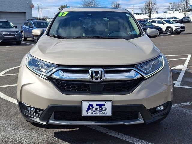Used 2017 Honda CR-V EX-L with VIN 5J6RW2H85HL072537 for sale in Sellersville, PA
