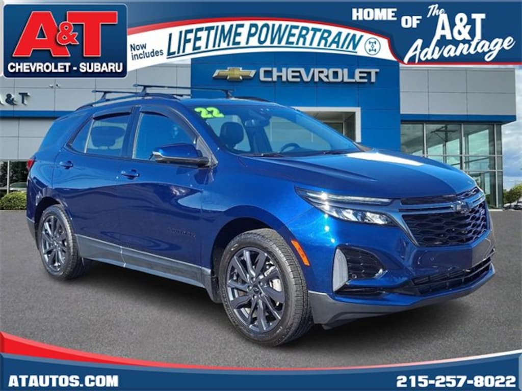 Certified 2022 Chevrolet Equinox RS SUV