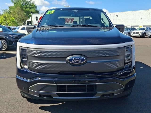Used 2023 Ford F-150 Lightning XLT with VIN 1FTVW1EL5PWG25918 for sale in Sellersville, PA
