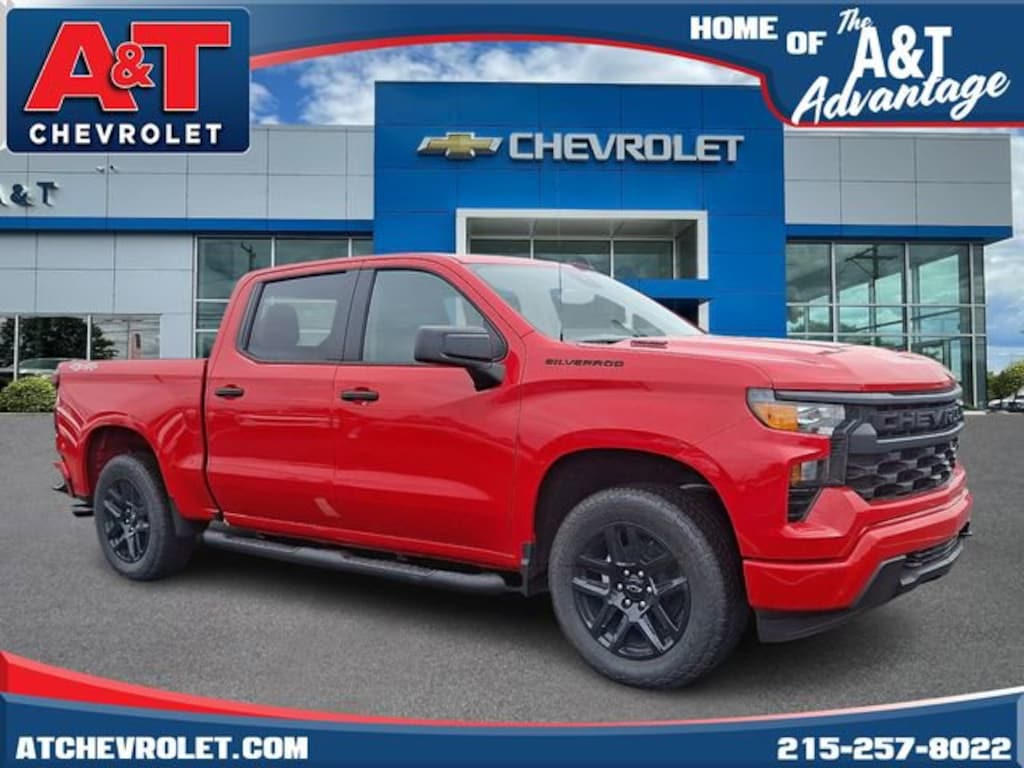 New 2025 Chevrolet Silverado 1500 Custom Truck