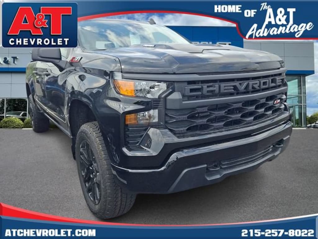 New 2026 Chevrolet Silverado 1500 Custom Trail Boss Truck