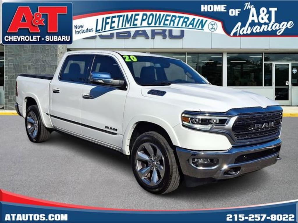Used 2020 Ram 1500 Limited Crew Cab 4x4 57 Box Truck