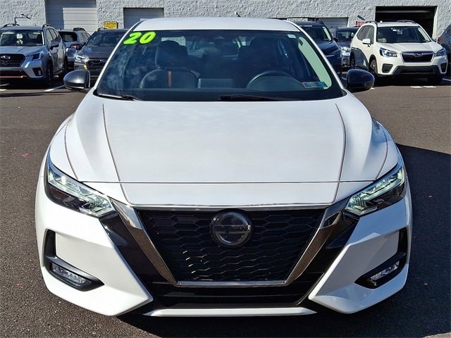 Used 2020 Nissan Sentra SR with VIN 3N1AB8DV7LY232675 for sale in Sellersville, PA
