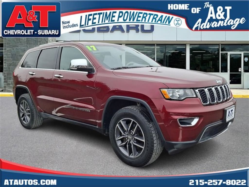 Used 2017 Jeep Grand Cherokee Limited 4x4 SUV
