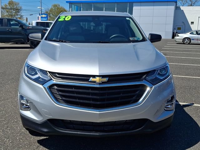 Used 2020 Chevrolet Equinox LS with VIN 3GNAXHEV1LS695547 for sale in Sellersville, PA