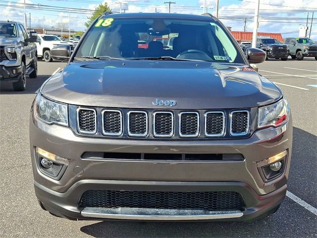 Used 2018 Jeep Compass Latitude with VIN 3C4NJDBB0JT176253 for sale in Sellersville, PA