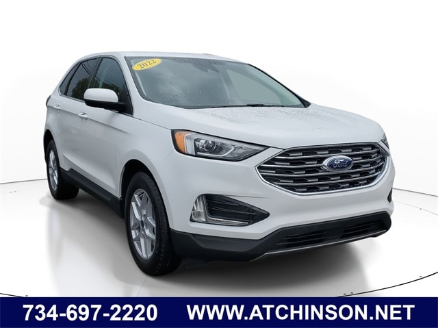 Certified 2022 Ford Edge SEL with VIN 2FMPK4J91NBA31739 for sale in Belleville, MI