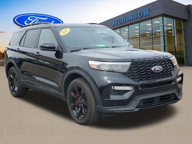 Certified 2023 Ford Explorer ST with VIN 1FM5K8GCXPGA00051 for sale in Belleville, MI
