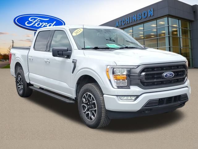 Certified 2023 Ford F-150 XLT with VIN 1FTEW1EP6PFA20616 for sale in Belleville, MI