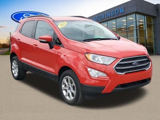 Certified 2022 Ford EcoSport SE with VIN MAJ6S3GL4NC460148 for sale in Belleville, MI