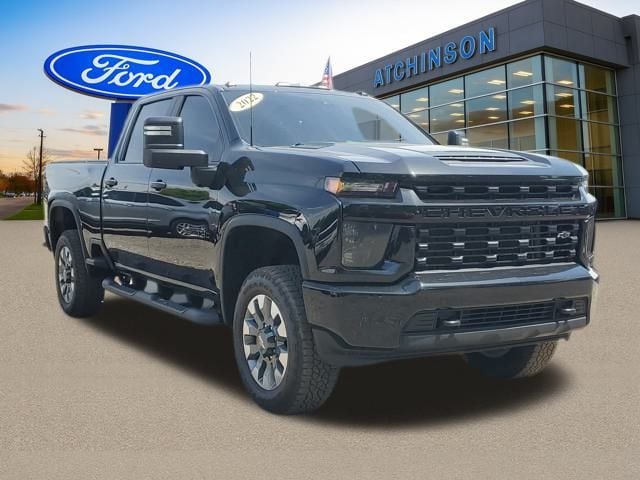 Used 2022 Chevrolet Silverado 2500HD Custom with VIN 2GC4YME70N1231807 for sale in Belleville, MI