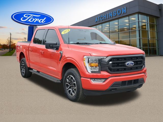Certified 2023 Ford F-150 XLT with VIN 1FTEW1EP4PKD20260 for sale in Belleville, MI