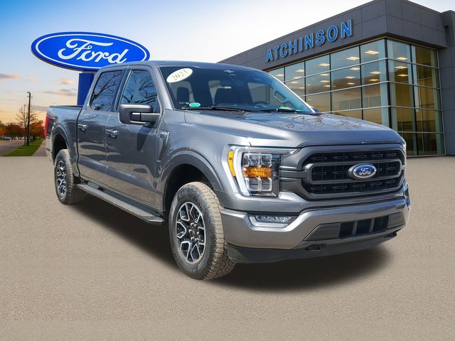 Certified 2023 Ford F-150 XLT with VIN 1FTEW1EP4PFA06150 for sale in Belleville, MI