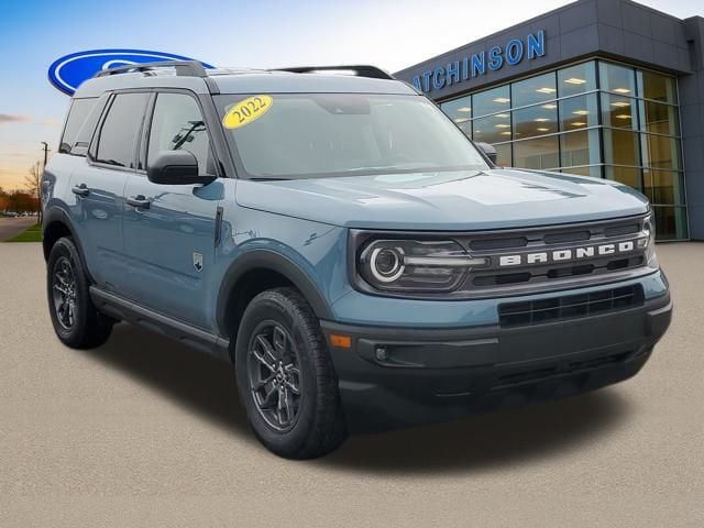 Certified 2022 Ford Bronco Sport Big Bend with VIN 3FMCR9B63NRD09215 for sale in Belleville, MI