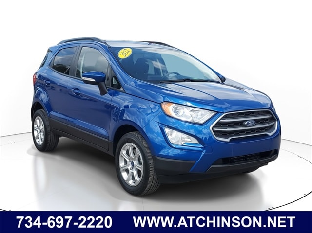 Certified 2022 Ford EcoSport SE with VIN MAJ6S3GL5NC473667 for sale in Belleville, MI