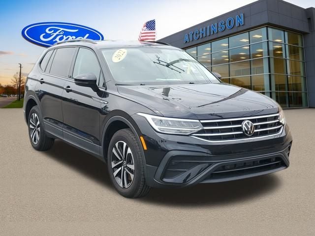 Used 2022 Volkswagen Tiguan S with VIN 3VV1B7AX6NM160134 for sale in Belleville, MI