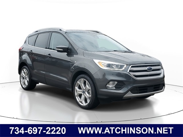 Certified 2019 Ford Escape Titanium with VIN 1FMCU9J91KUC57761 for sale in Belleville, MI