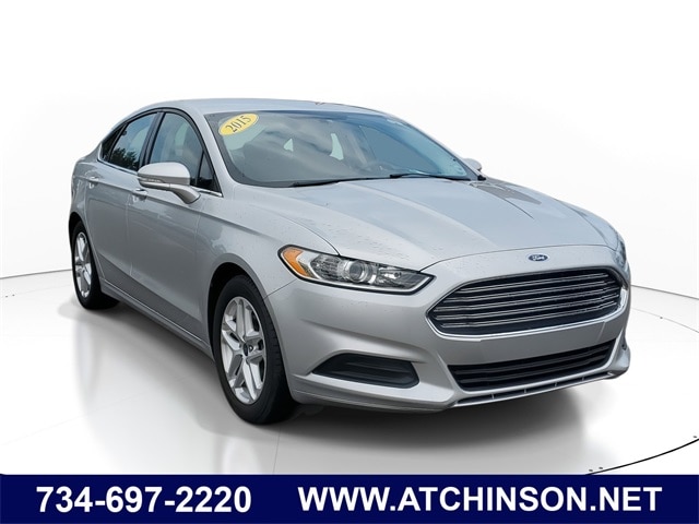 Used 2015 Ford Fusion SE with VIN 3FA6P0H7XFR198592 for sale in Belleville, MI