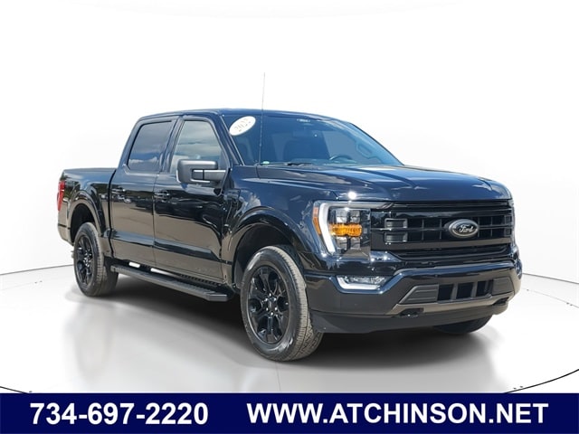 Certified 2022 Ford F-150 XLT with VIN 1FTEW1EP7NFB88312 for sale in Belleville, MI