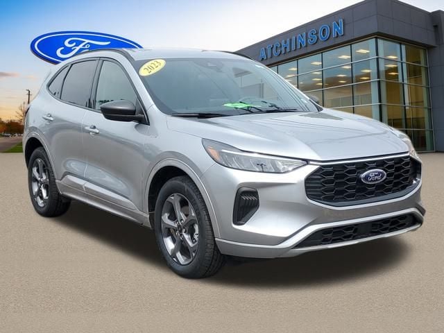 Certified 2023 Ford Escape ST-Line with VIN 1FMCU9MN9PUA47585 for sale in Belleville, MI