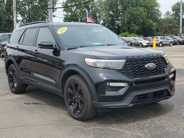 Certified 2023 Ford Explorer ST with VIN 1FM5K8GCXPGA00051 for sale in Belleville, MI