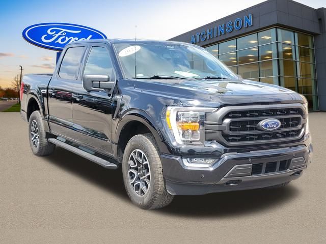 Certified 2022 Ford F-150 XLT with VIN 1FTEW1EP3NKE02669 for sale in Belleville, MI