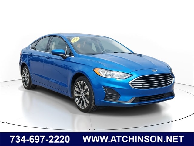 Certified 2020 Ford Fusion SE with VIN 3FA6P0T94LR230828 for sale in Belleville, MI