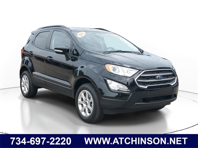 Certified 2021 Ford EcoSport SE with VIN MAJ6S3GL0MC445838 for sale in Belleville, MI