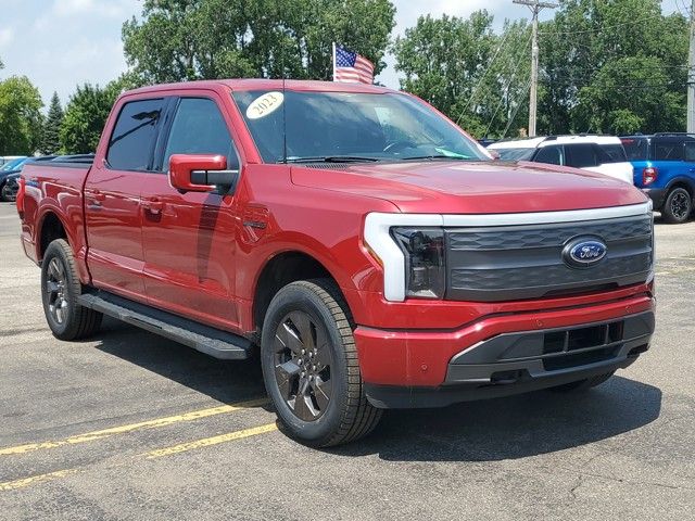 Certified 2023 Ford F-150 Lightning Lariat with VIN 1FTVW1EL3PWG07319 for sale in Belleville, MI