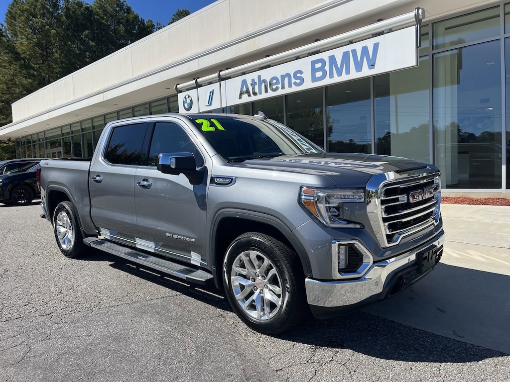 Used 2021 GMC Sierra 1500 SLT 4WD Crew Cab 147 SLT