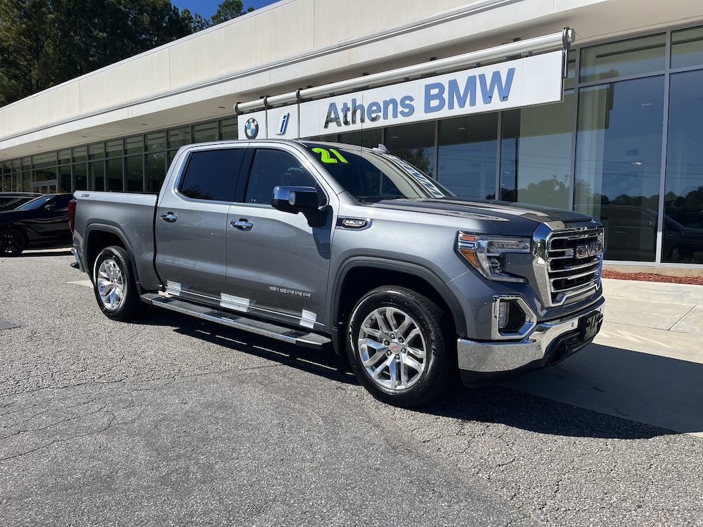 Used 2021 GMC Sierra 1500 SLT 4WD Crew Cab 147 SLT