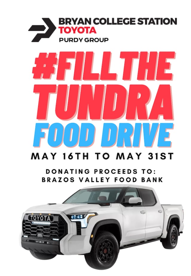 Fill the Tundra Food Drive event Near you in College Station, TX