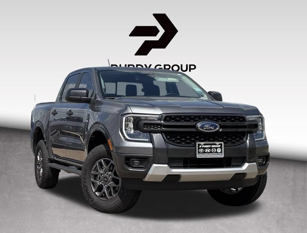 Gray Metallic 2024 Ford Ranger Pickup Truck 4X2 Automatic