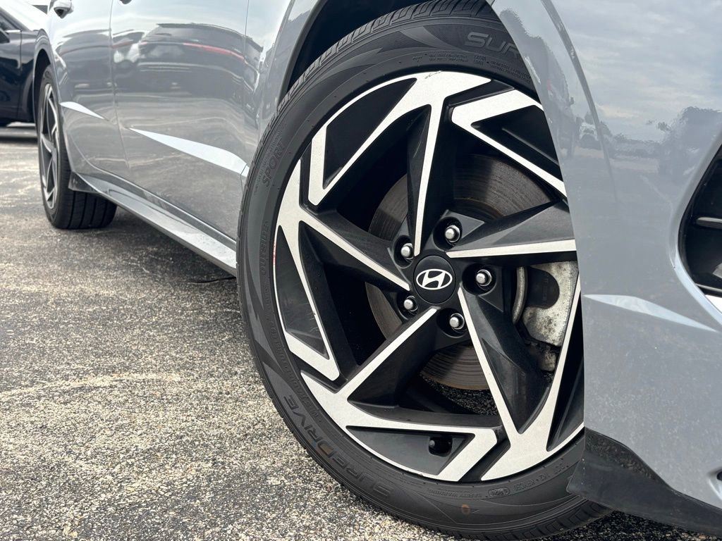 Used 2024 Hyundai Sonata SEL with VIN KMHL14JA2RA350015 for sale in Bryan, TX